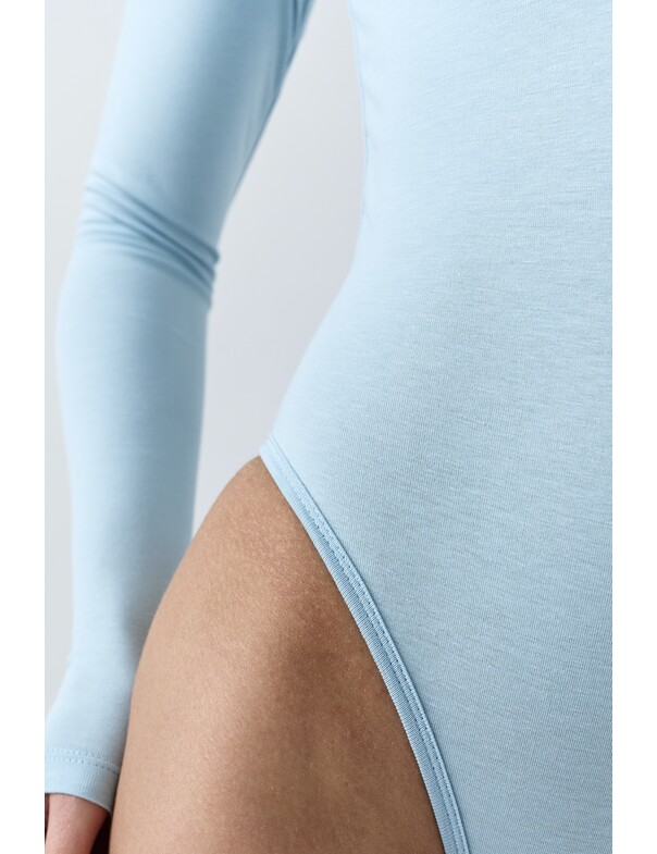 Женское боди с длинным рукавом