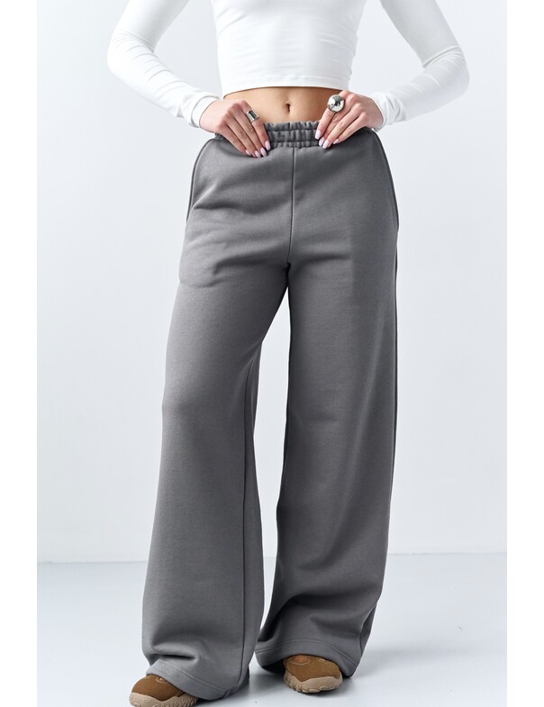 Штаны на стяжках из плотного хлопка