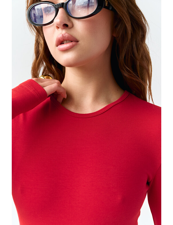 Жіноче боді з довгим рукавом 0