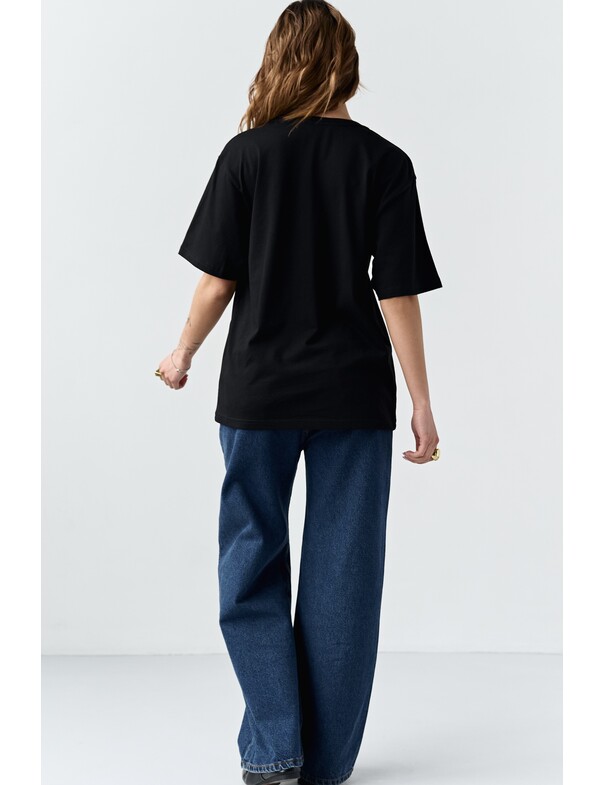 Унисекс футболка коттон оверсайз