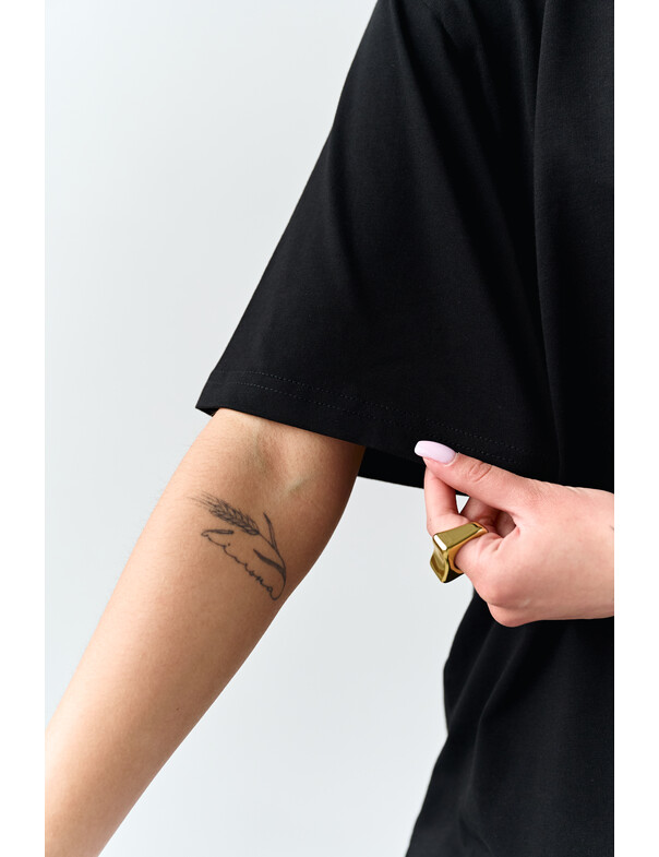 Унисекс футболка коттон оверсайз