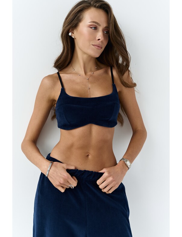 Топ з велюру