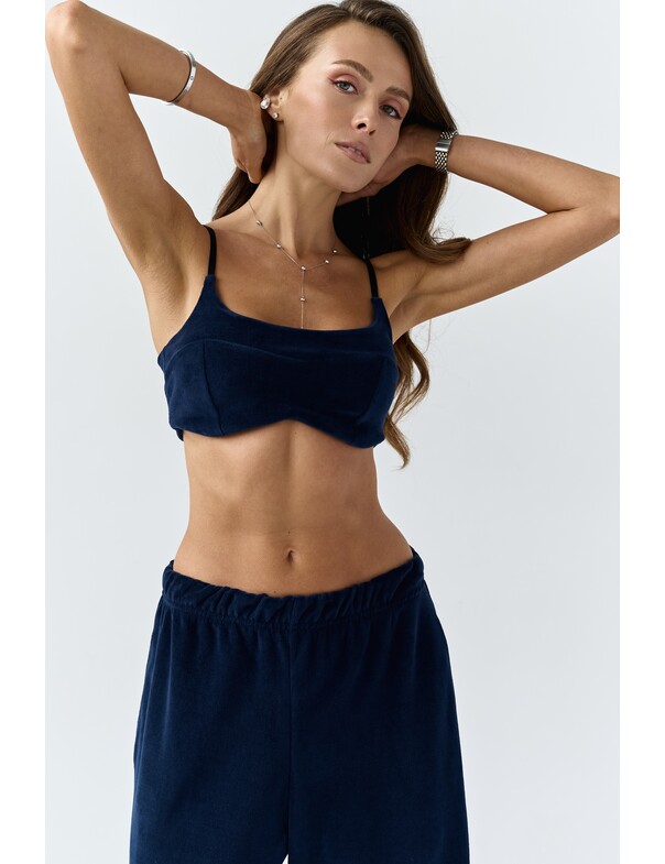 Топ з велюру