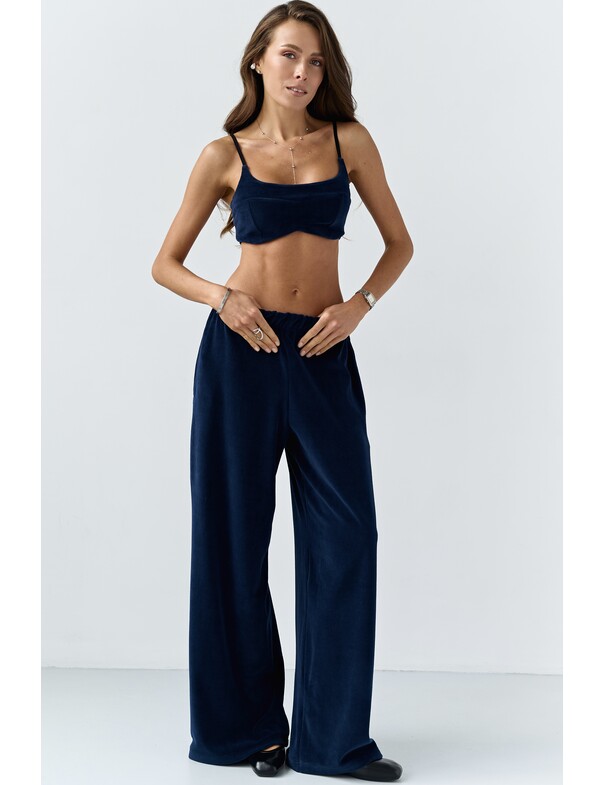 Топ з велюру