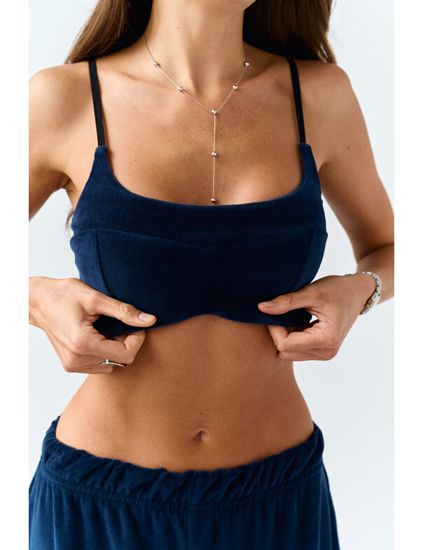 Топ з велюру