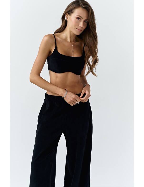 Топ из велюра