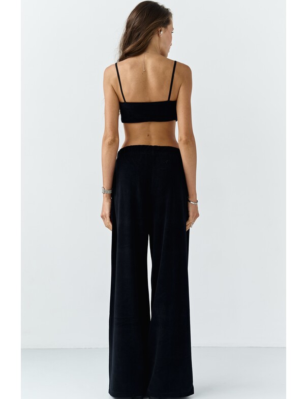 Топ из велюра