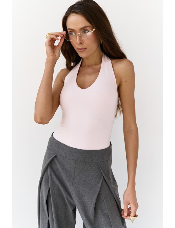 Майка з відкритою спиною