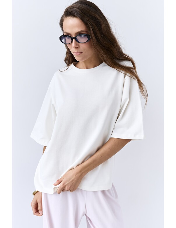 Футболка оверсайз щільна