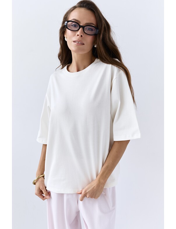 Футболка оверсайз плотная