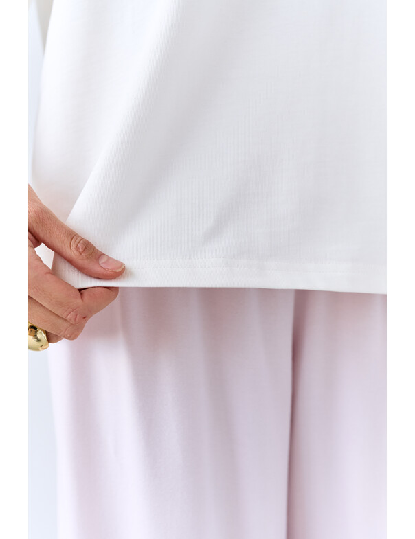 Футболка оверсайз плотная