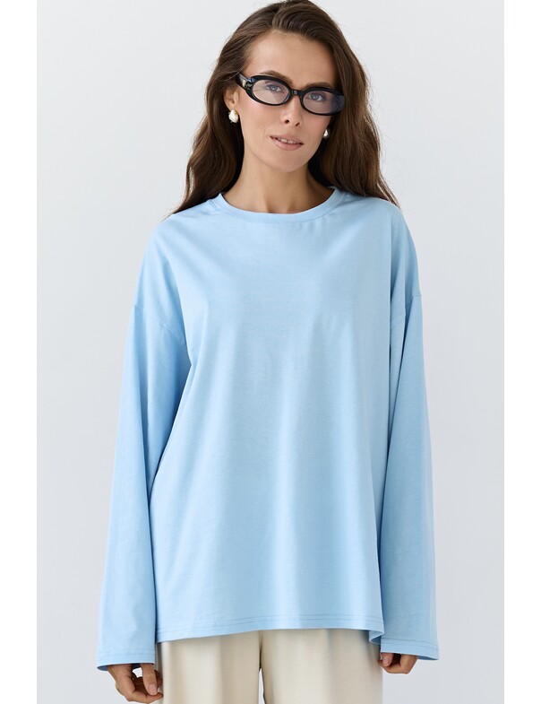 Унісекс лонгслів оверсайз котон