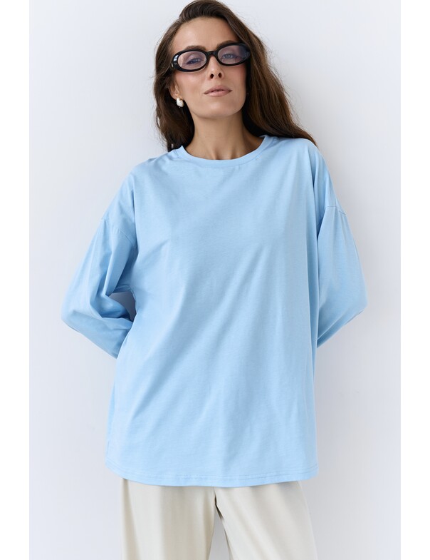 Унісекс лонгслів оверсайз котон