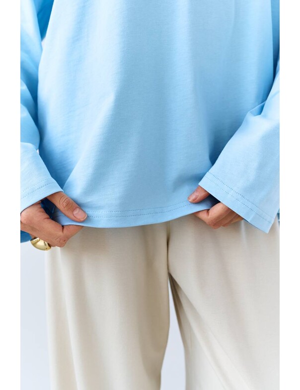 Унісекс лонгслів оверсайз котон