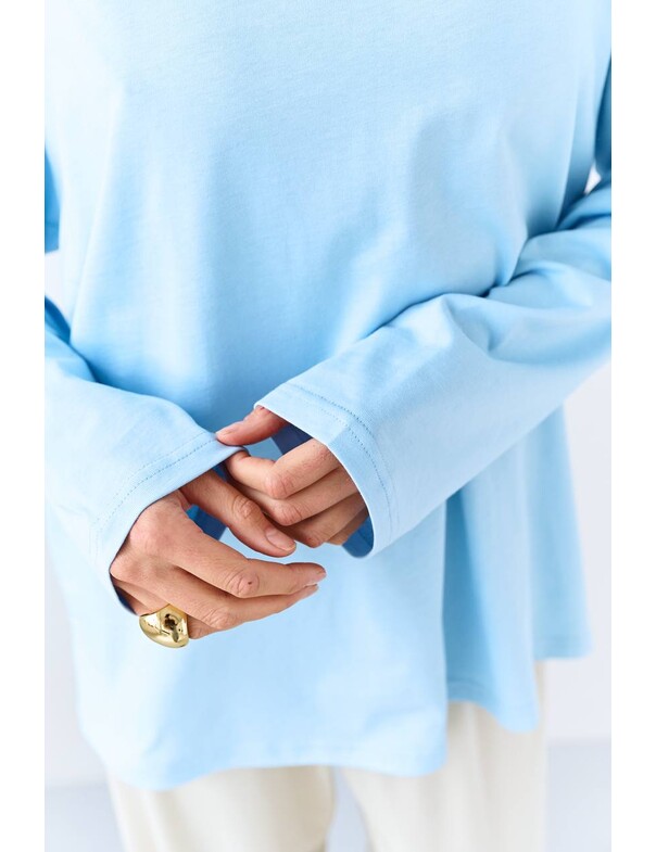 Унісекс лонгслів оверсайз котон