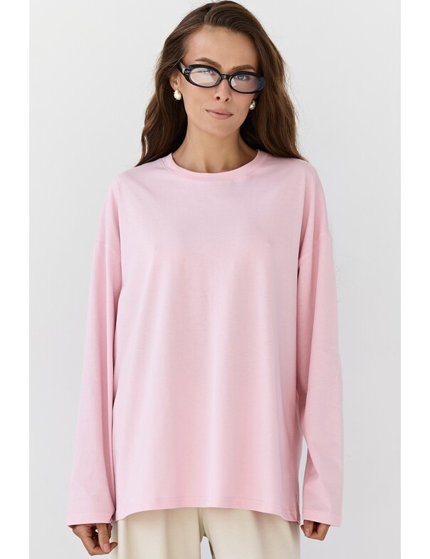 Унісекс лонгслів оверсайз котон