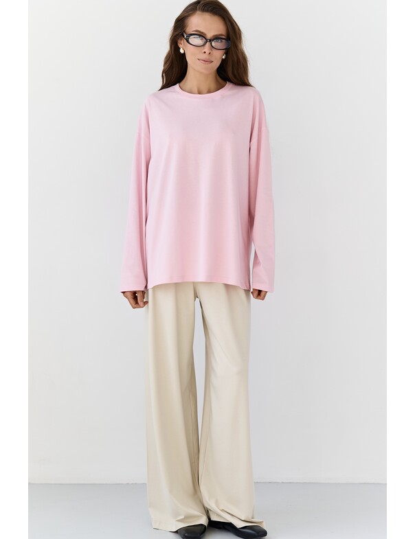 Унісекс лонгслів оверсайз котон