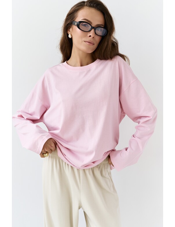 Унісекс лонгслів оверсайз котон