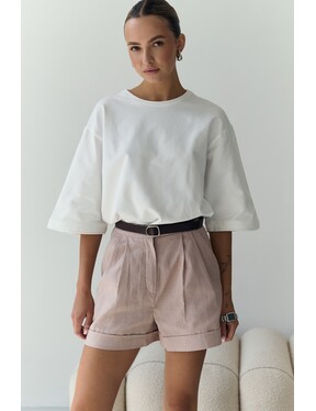 Футболка оверсайз плотная