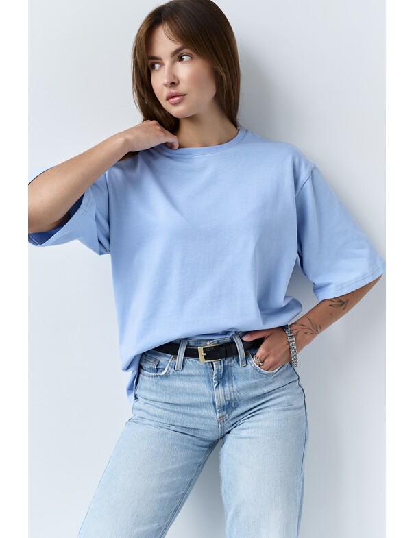 Футболка оверсайз плотная