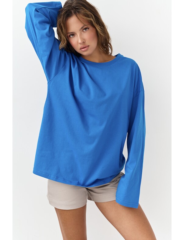 Унісекс лонгслів оверсайз котон