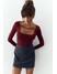 Боди с декоративной бретелькой