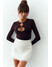 Боди с круглыми вырезами