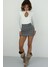 Юбка мини в клетку