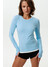 Жіночий приталений двошаровий лонгслів